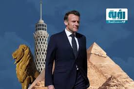 ماكرون في مصر